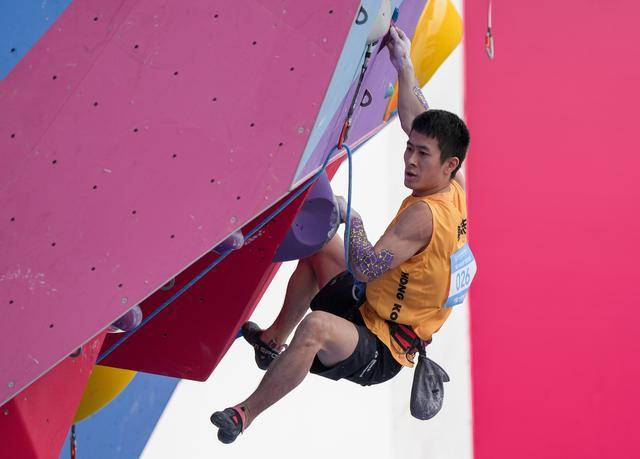 全运会丨攀岩项目开赛